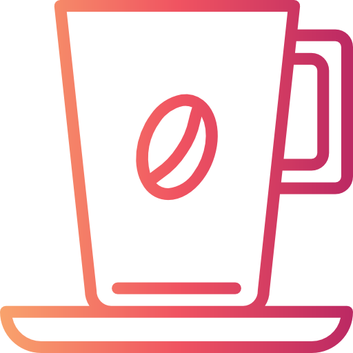 Coffee cup Smalllikeart Gradient icon