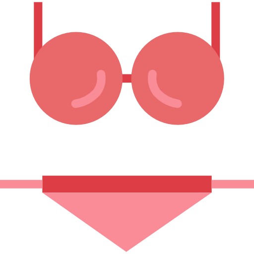 Bikini Smalllikeart Flat icon