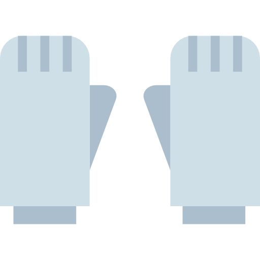 Gloves Smalllikeart Flat icon