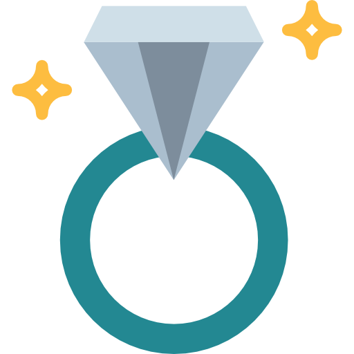 Ring Smalllikeart Flat icon