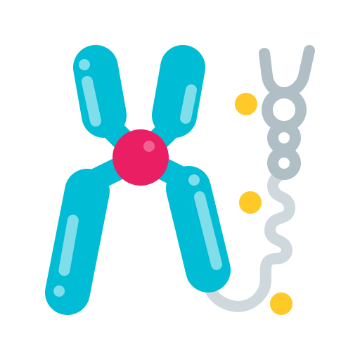 cromosoma Generic color fill icono