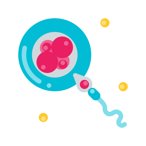 胚 Generic color fill icon