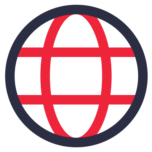 globo Generic color outline icona