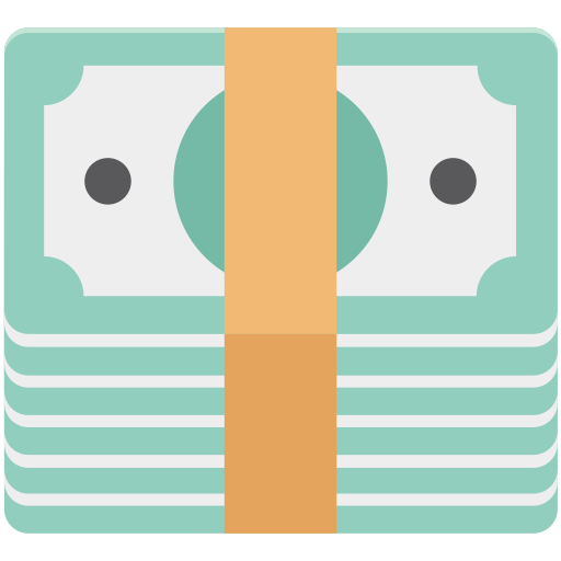 billete Generic color fill icono