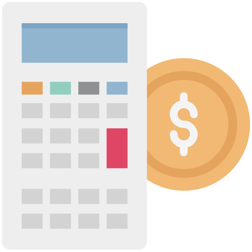 Financial calculation Generic color fill icon