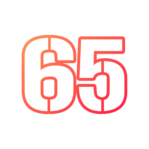 65 Generic gradient outline icoon