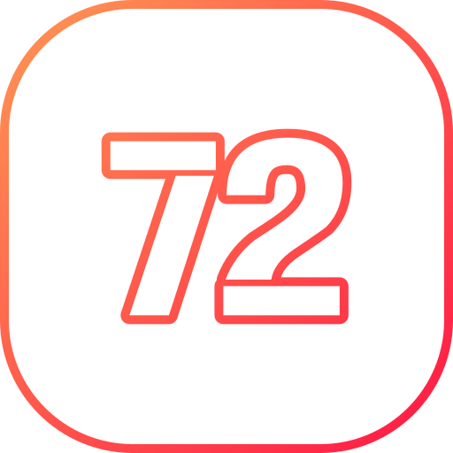 72 Generic gradient outline icon