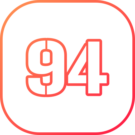94 Generic gradient outline icono