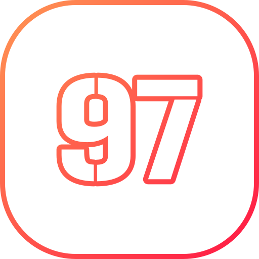 97 Generic gradient outline ikona