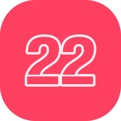 22番 Generic color fill icon