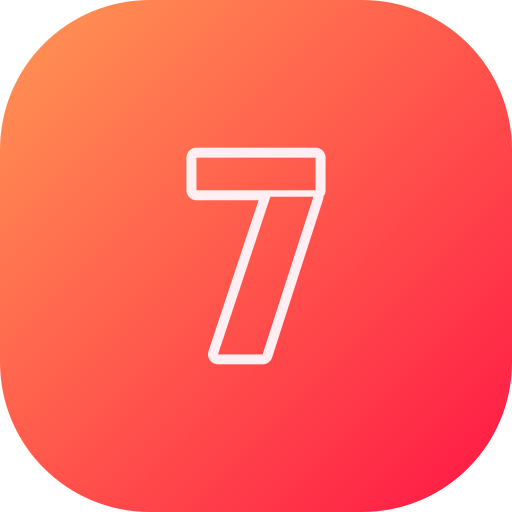 7番 Generic gradient fill icon