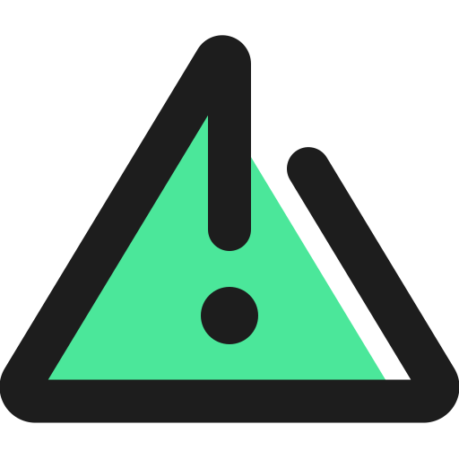 Danger sign Generic color lineal-color icon