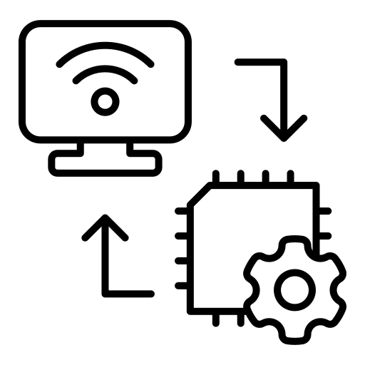 M2m Generic black outline icon