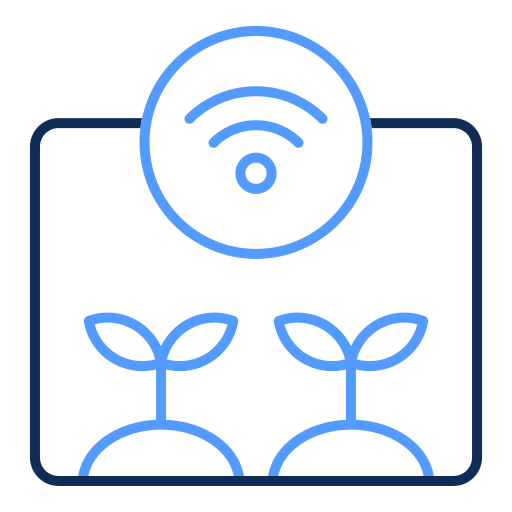 intelligente landwirtschaft Generic color outline icon