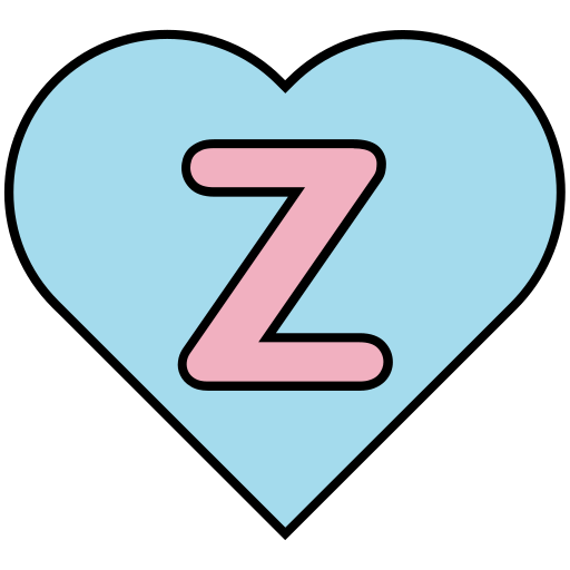 letter z Generic color lineal-color icoon