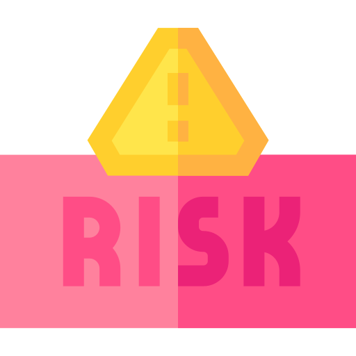 Оценка риска Basic Straight Flat иконка