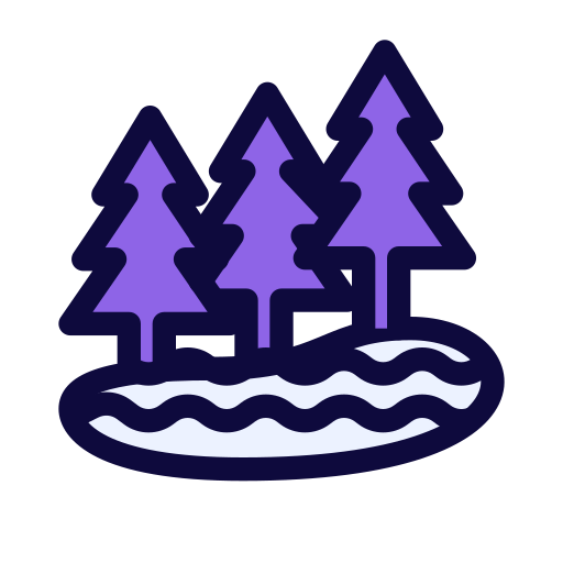 Lake Generic color lineal-color icon