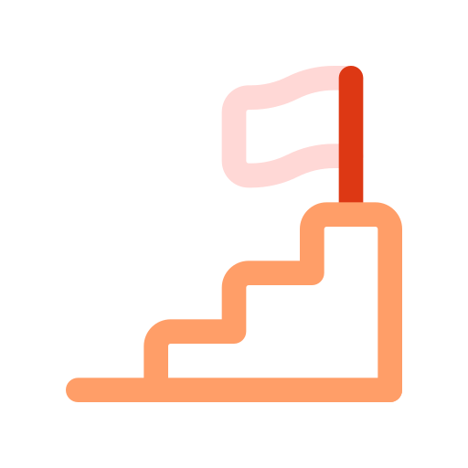 Career ladder Generic color outline icon