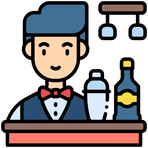 Barman Generic color lineal-color icon