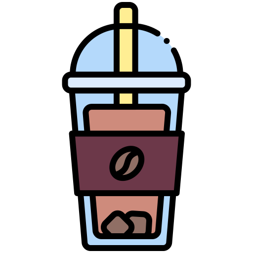 아이스 커피 Generic color lineal-color icon