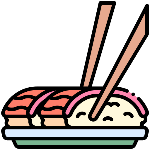sushi Generic color lineal-color ikona