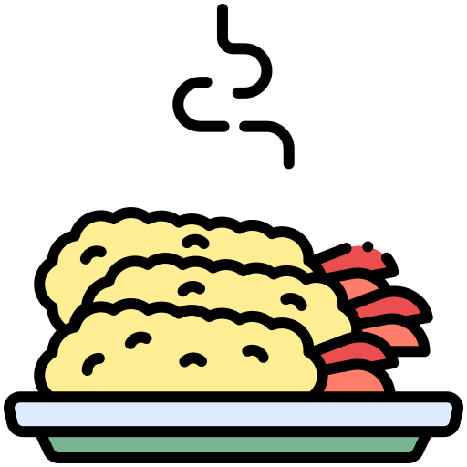 tempura Generic color lineal-color icona