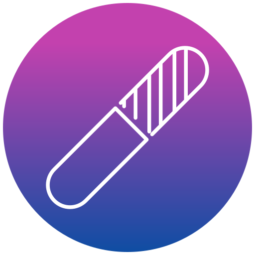 Nail file Generic gradient fill icon
