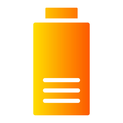 batterijniveau Generic gradient fill icoon
