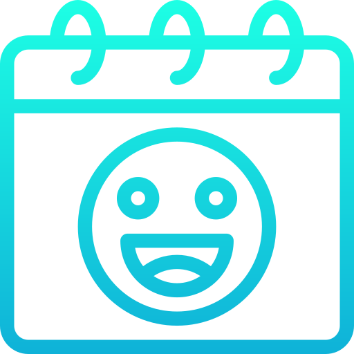 emoji Generic gradient outline icona