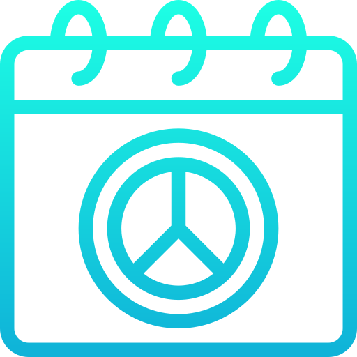 Peace sign Generic gradient outline icon