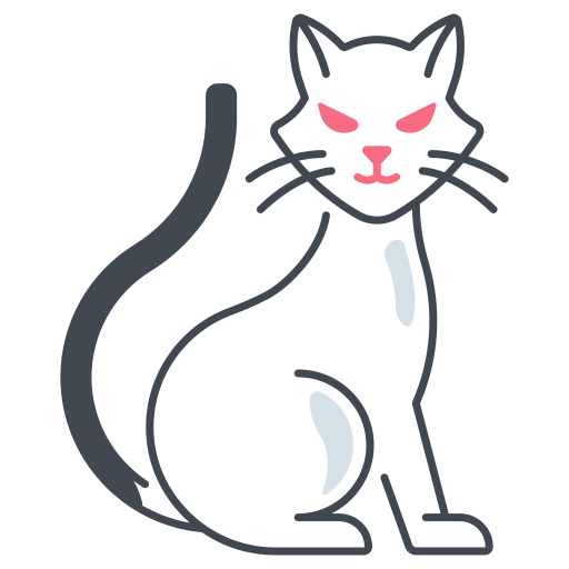Black cat Generic color lineal-color icon