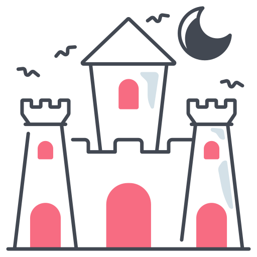 Castle Generic color lineal-color icon
