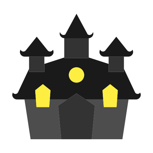 Haunted house Generic color fill icon