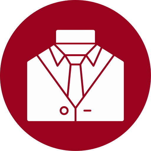 anzug und krawatte Generic color fill icon