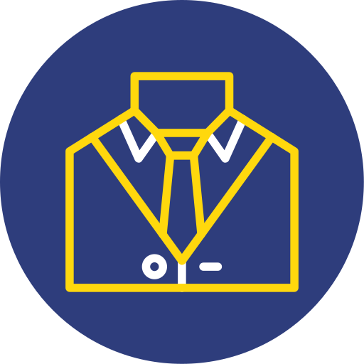 garnitur i krawat Generic color fill ikona