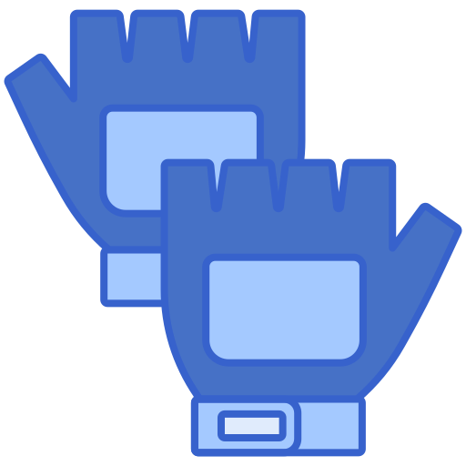 guanti senza dita Generic color lineal-color icona