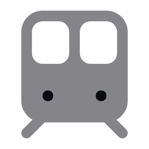 Train Generic color fill icon