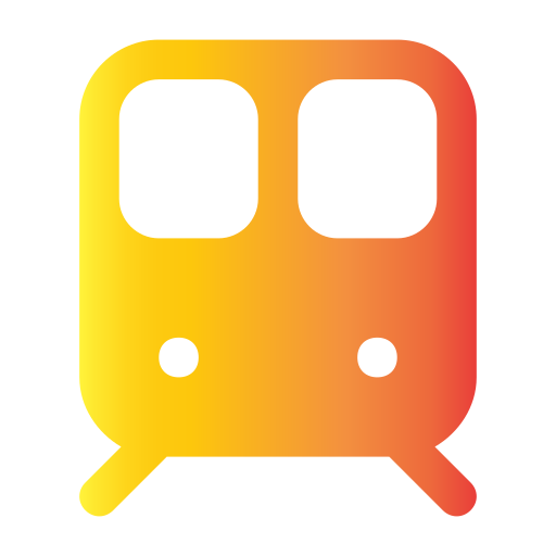 tren Generic gradient fill icono