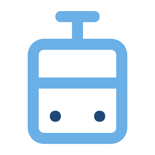 Cable car Generic color outline icon