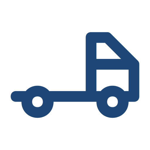 platforma do ciężarówki Generic color outline ikona