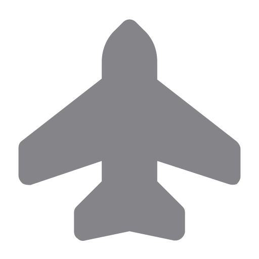 samolot Generic color fill ikona