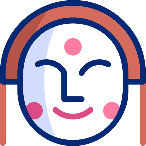 マスク Basic Accent Lineal Color icon