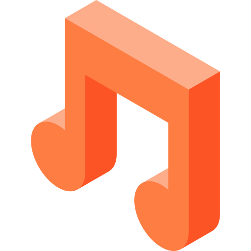 음악 Isometric Flat icon