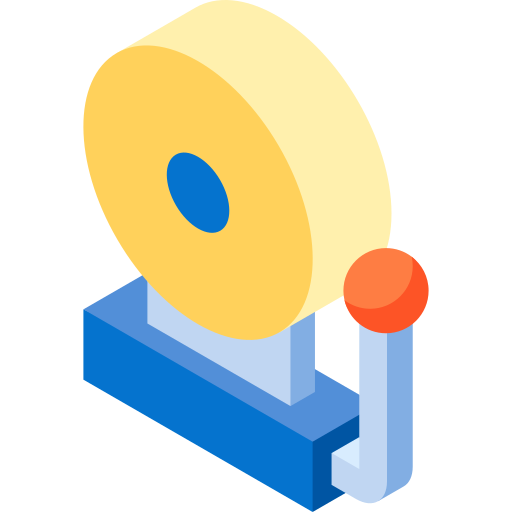 schulglocke Isometric Flat icon