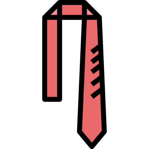 krawat Smalllikeart Lineal Color ikona