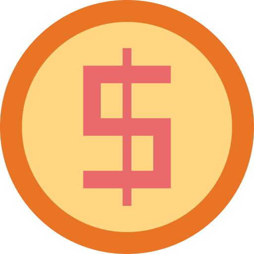 dinero Smalllikeart Flat icono