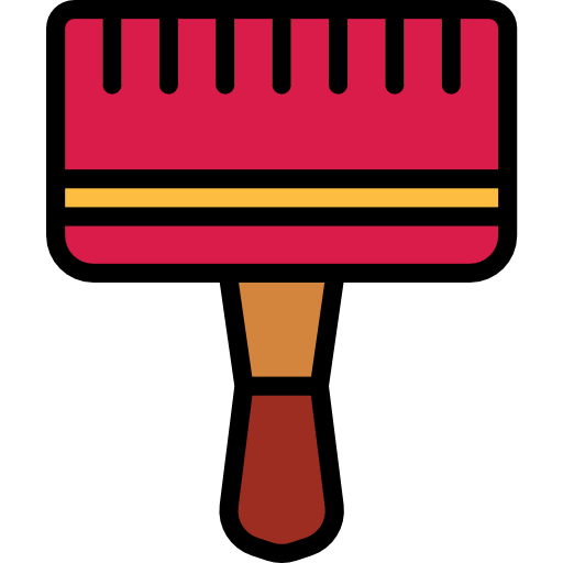 cepillo Smalllikeart Lineal Color icono