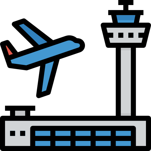 aeropuerto Aphiradee (monkik) Lineal Color icono