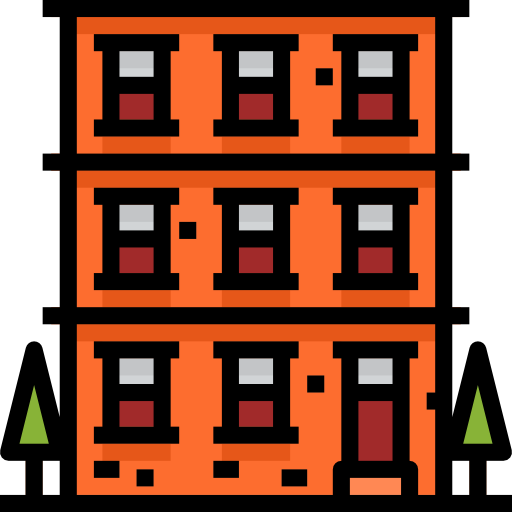 apartament Aphiradee (monkik) Lineal Color ikona