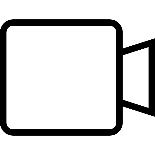 reproductor de video Pictogramer Outline icono